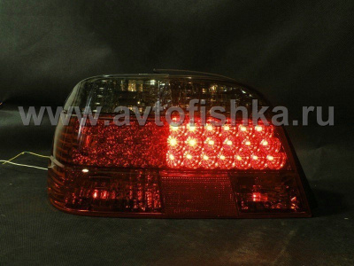 BMW 7 E38 (95-01) фонари задние светодиодные красно-тонированные, комплект 2 шт.